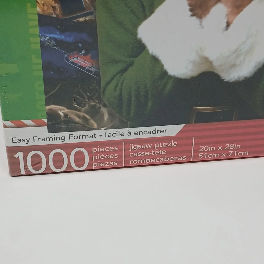 Aquarius‎ Elf 1000 Piece Christmas Puzzle  NEW  SEALED
